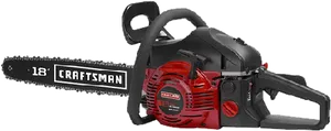 Craftsman18 Inch Chainsaw PNG Image