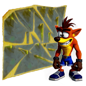 Crash Bandicoot Cortex Strikes Back PNG pes86 PNG image with transparent background