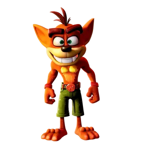 Crash Bandicoot Game Art Png Xkc PNG Image