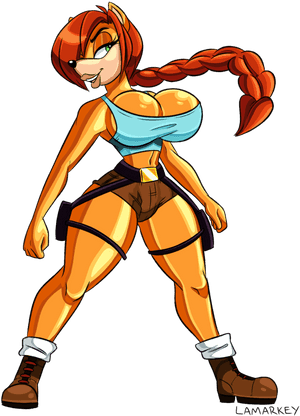 Crash Bandicoot Gender Swap, HD Png Download PNG image with transparent background