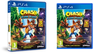 Crash Bandicoot N Sane Trilogy P S4 Covers PNG Image