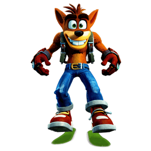 Crash Bandicoot with Jetpack PNG 05212024 PNG image with transparent background