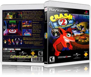 Crash Bandicoot2 Cortex Strikes Back Play Station Case PNG Image