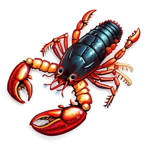 Crawfish Line Art Png Xoh64 PNG Image