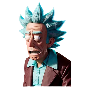 Crazy Rick Sanchez Png 06122024 PNG Image