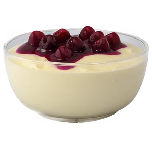 Creamy Vanilla Jello Pudding Png Iec PNG Image