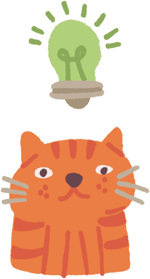 Idea Cat Illustration, HD Png Download PNG image with transparent background