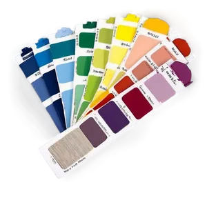 Creative Paint Swatch Ideas Png Tpu PNG Image