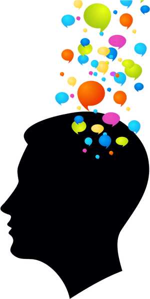 Idea Clipart Brain - Brain With Thought Bubble Clipart, HD Png Download PNG image with transparent background