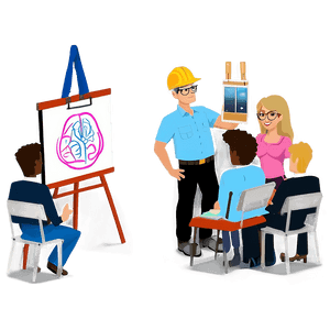 Creative Workshop Brainstorming PNG bpg PNG with transparent background