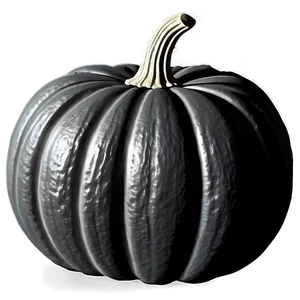 Creepy Black Pumpkin Design Png Kpw54 PNG Image