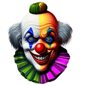 Creepy Clown Face Drawing Png 99 PNG Image