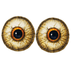 Creepy Eyes Illustration PNG 05252024 PNG image with transparent background