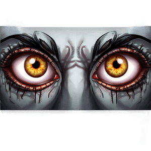 Creepy Eyes Illustration PNG ltc PNG image with transparent background