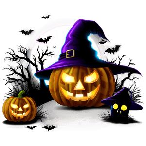Creepy Halloween Night PNG iip PNG image with transparent background