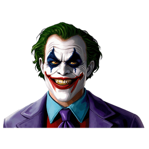 Creepy Joker Smile PNG 21 PNG image with transparent background