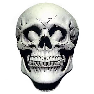 Creepy Skull Face Drawing Png Kjo7 PNG Image