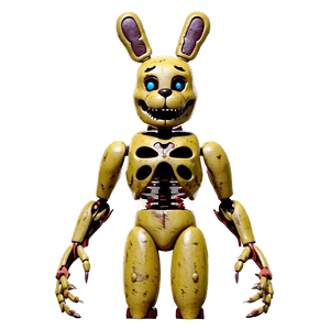 Creepy Springtrap Model PNG knp67 PNG image with transparent background