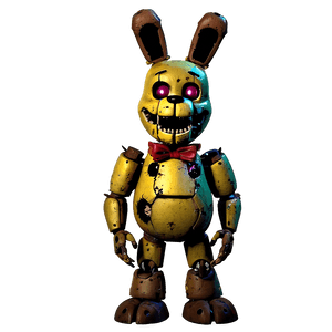Creepy Springtrap Model PNG skx PNG image with transparent background