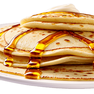 Crepe Style Pancakes PNG ckh PNG