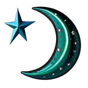 Crescent And Star Flag Png 33 PNG Image