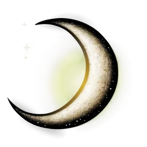 Crescent Moon Illustration Png Ndy PNG Image