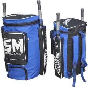 Cricket Kit Bagswith Bats PNG Image