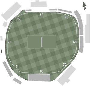 Cricket Stadium Layout Plan PNG image with transparent background
