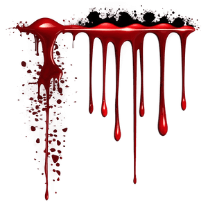 Crime Scene Blood Splatter Illustration PNG 04302024 PNG