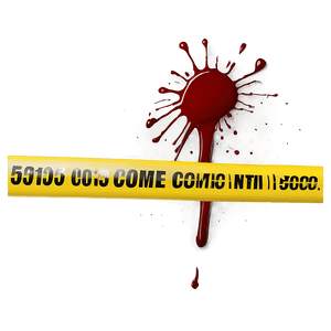 Crime Scene Blood Splatter Illustration PNG 76 PNG