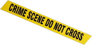 Crime Scene Tape Black Background PNG Image