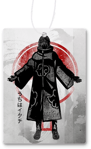 Crimson Itachi Air Freshener - Sasuke Uchiha Akatsuki Gold, HD Png Download PNG image with transparent background