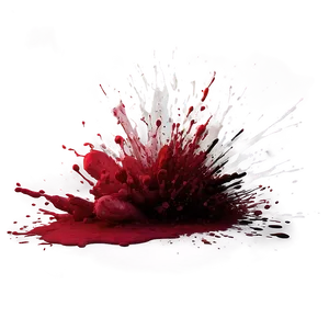 Crimson Splatter Splash Png Hph28 PNG Image