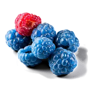 Crisp Blue Raspberry Png 06212024 PNG Image