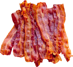 Crispy Bacon Strips PNG Image