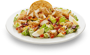 Chicken Bacon Avocado Salad Del Taco, HD Png Download PNG image with transparent background