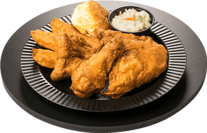 3 Piece Chicken Dinner - Pizza Ranch Biscuits, HD Png Download PNG with transparent background