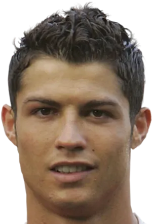 Cristiano Ronaldo Portrait PNG Image