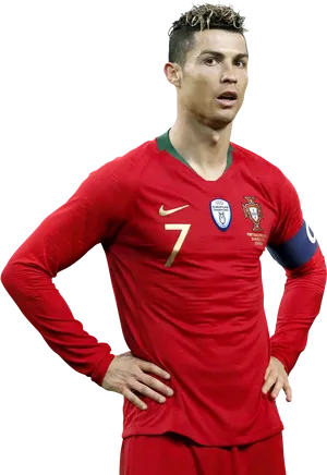 Cristiano Ronaldo Portugal Kit PNG Image