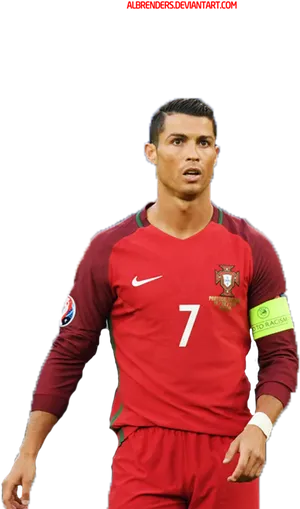 Cristiano Ronaldo Portugal Kit PNG Image