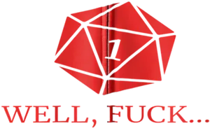 Critical Failure D20 Dice PNG Image