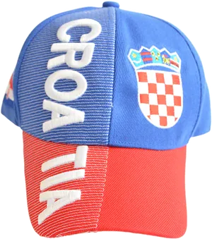 Croatian Flag Baseball Cap PNG Image