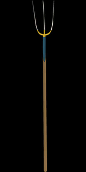 Crochet Hook Isolatedon Black PNG with transparent background