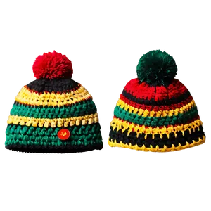 Crochet Rasta Hat Art Png Xqw PNG Image