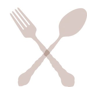 Crossed Forkand Spoon Icon PNG Image