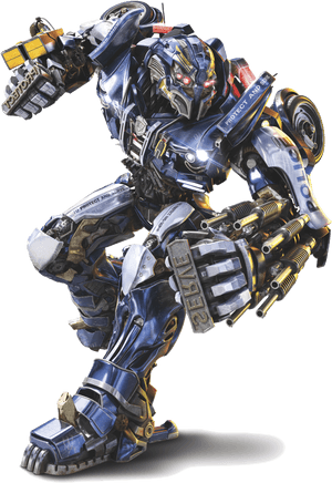Crosshairs Transformers Png - Transformers Last Knight Barricade, Transparent Png PNG image with transparent background