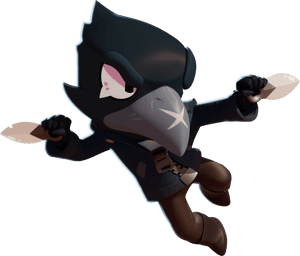 Crow Brawl Stars Png, Transparent Png PNG image with transparent background