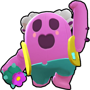 Crow Phoenix Brawl Stars Clipart , Png Download - Spike Rose Brawl Stars, Transparent Png PNG image with transparent background