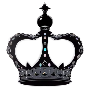 Crown Vector Silhouette Png Lhw21 PNG Image