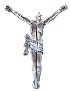 Crucifixion Sculpture Art PNG Image